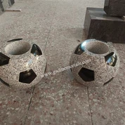 축구 꽃 꽃병